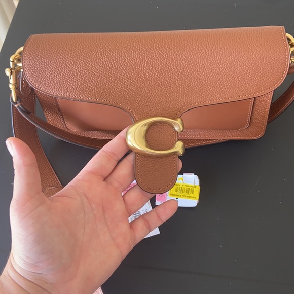 COACH leather handbag with short and long strap. - Picture 3 of 4